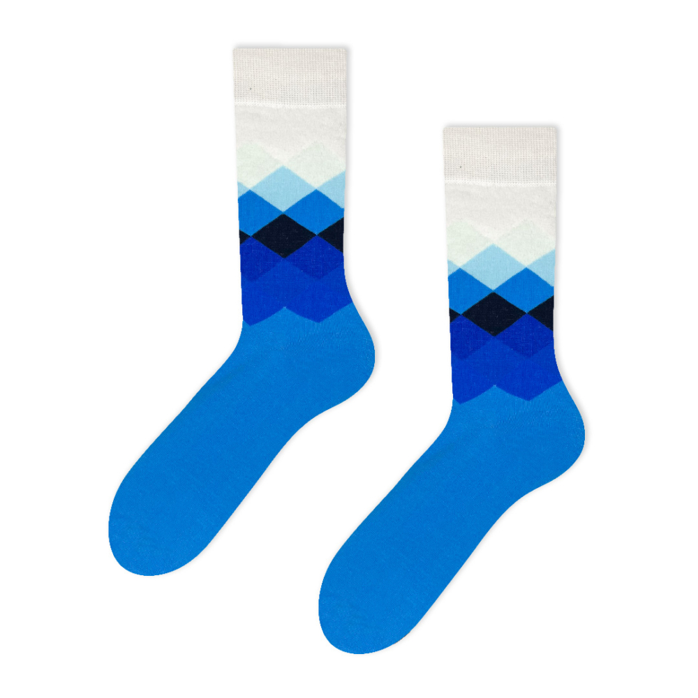 Basic - A kék 50 árnyalata  vidám zokni