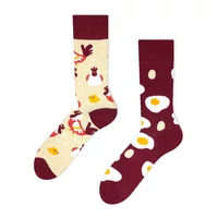 Tyúktojásos felemás vidám zokni