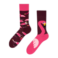 Flamingós vidám zokni