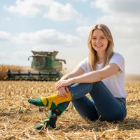 Kép 2/6 - Kukoricás vidám zokni