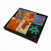 Kép 2/10 - Monster Socks vidám zokni box