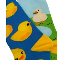 Kép 4/4 - Kacsakaland felemás vidám zokni 40-44