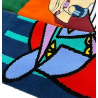 Kép 3/3 - Picasso Absztrakt felemás vidám zokni