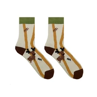 Kép 3/3 - Kis szarvasos vidám zokni