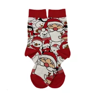 Kép 3/4 - Mikulás és barátai vidám zokni
