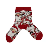 Kép 4/4 - Mikulás és barátai vidám zokni