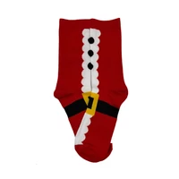 Kép 2/2 - Télapó kabátja vidám zokni