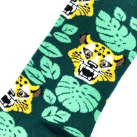 Kép 5/5 - Leopárdos vidám zokni