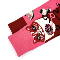 Kép 2/4 - Macskás vidám zokni