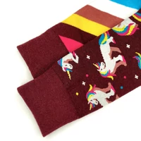 Kép 3/5 - Unikornisos vidám zokni