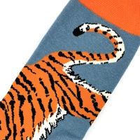 Kép 5/8 - Tigrises vidám zokni