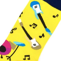 Kép 4/5 - Gitáros felemás vidám zokni