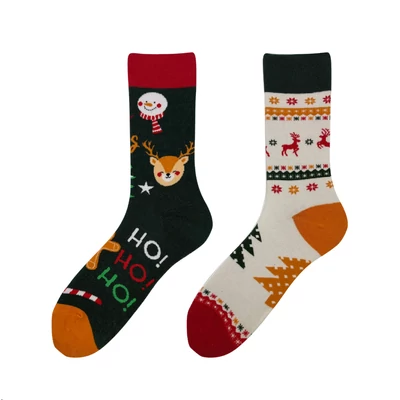 Télvarázs felemás vidám zokni