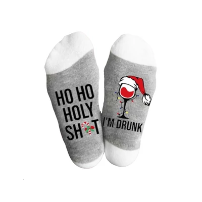 Ha el tudod olvasni...felemás vidám zokni - bor