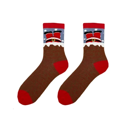 Titkos Télapó vidám zokni