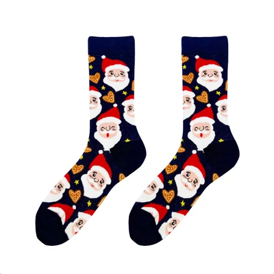 Télapó itt van vidám zokni