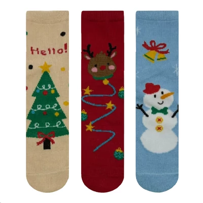 Karácsonyi vidám zokni csomag