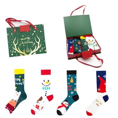 Karácsonyi kollekció vidám zokni box
