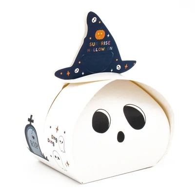 Halloween zokni doboz - szellem
