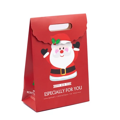 Karácsonyi ajándék doboz - Télapó nagy