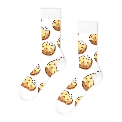 Kekszes vidám zokni 
