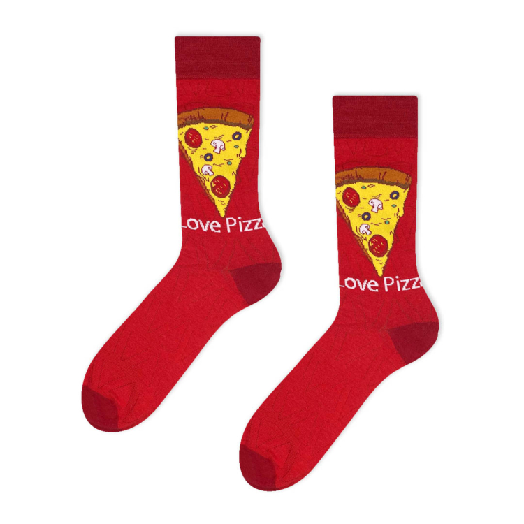 Love Pizza vidám zokni